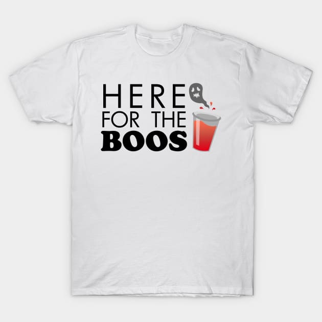 For the Boos (Red) T-Shirt by darkride